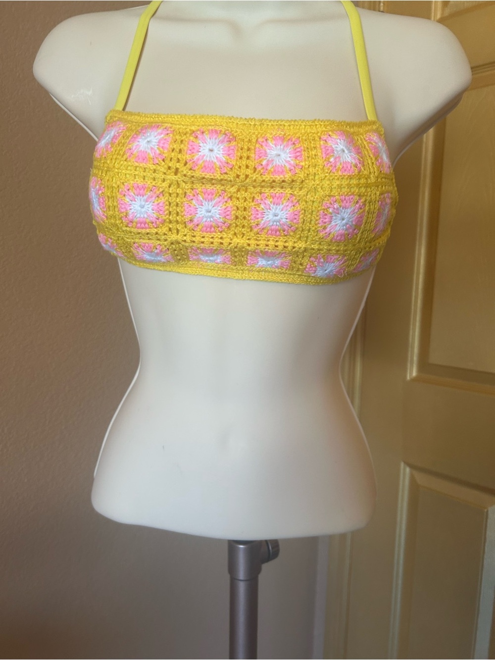 Wild Fable crochet halter top.